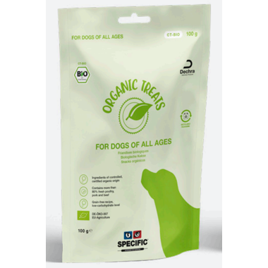 SPECIFIC CT-BIO Organic Treats for dogs - POCHÚŤKY