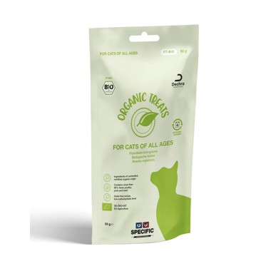 SPECIFIC FT-BIO Organic Treats for cats - PAMLSKY
