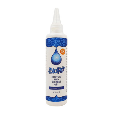 BioPet roztok pro čištění uší
