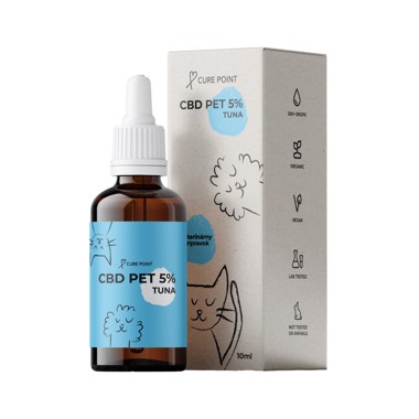 CBD olej 5%- příchuť tuňák